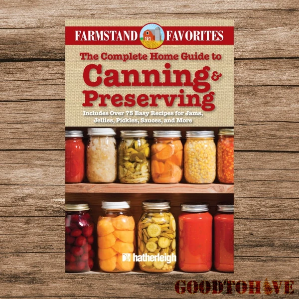 canning and preserving book